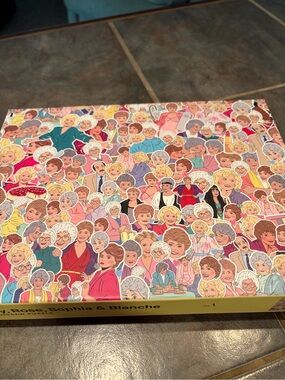 Golden Girls Collectible Jigsaw Puzzle - Multicolor, 500 pieces